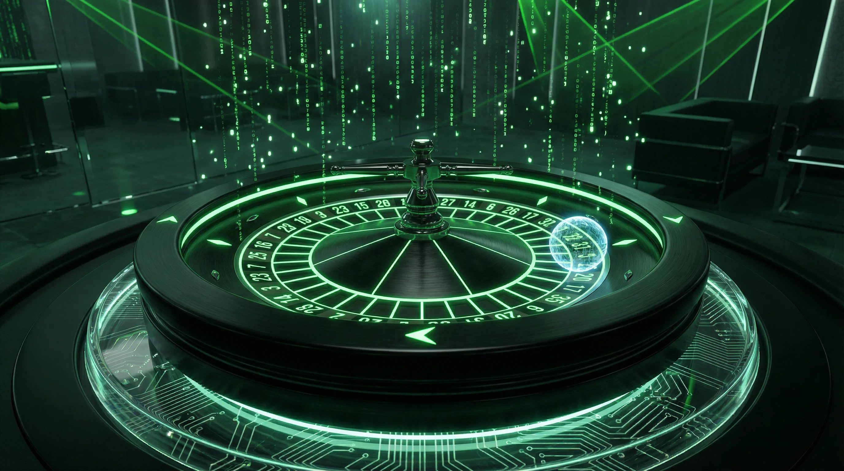 Ruleta de casino Betcris con código promocional